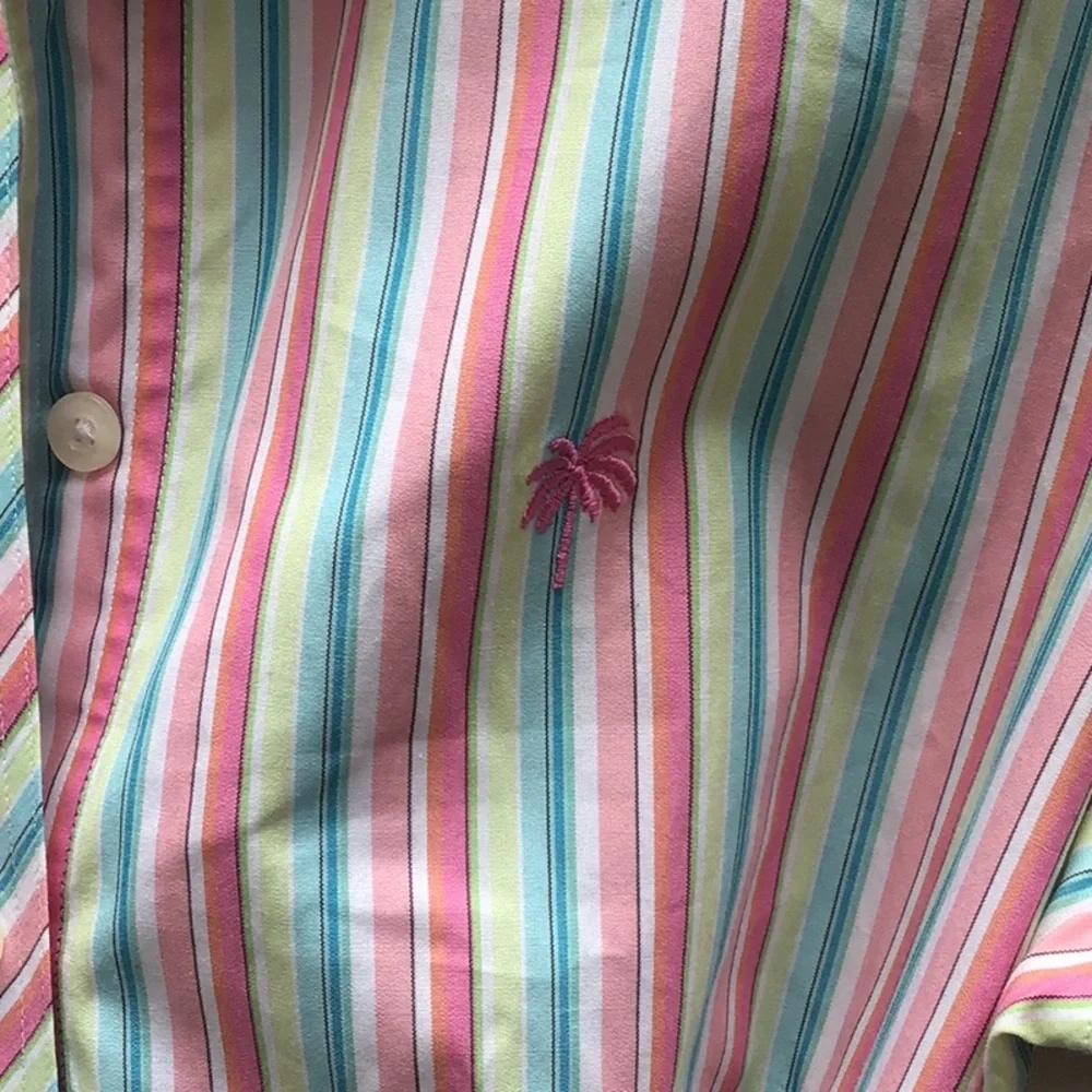 Lilly Pulitzer Cotton Striped Shirt Dress - Picture 3 of 6